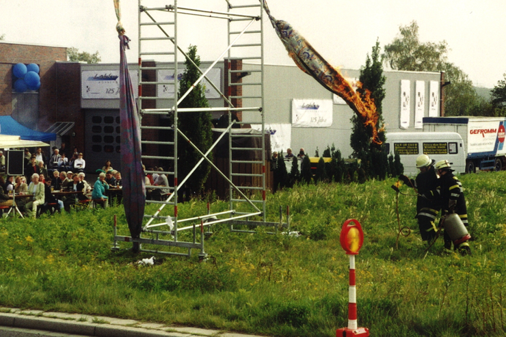 Gardinen Verbrennen